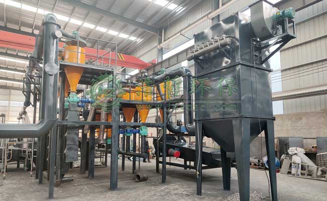 利用鋰電池正負極片處理設備回收正負極片