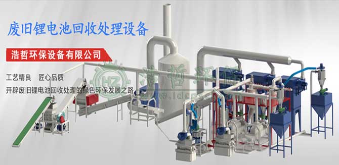 廣東客戶來廠考察鋰電池破碎分離設(shè)備